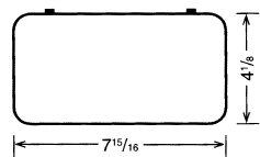 D26 Case, 1 Bay, Clarified Polypropylene (carton of 76 ea)
