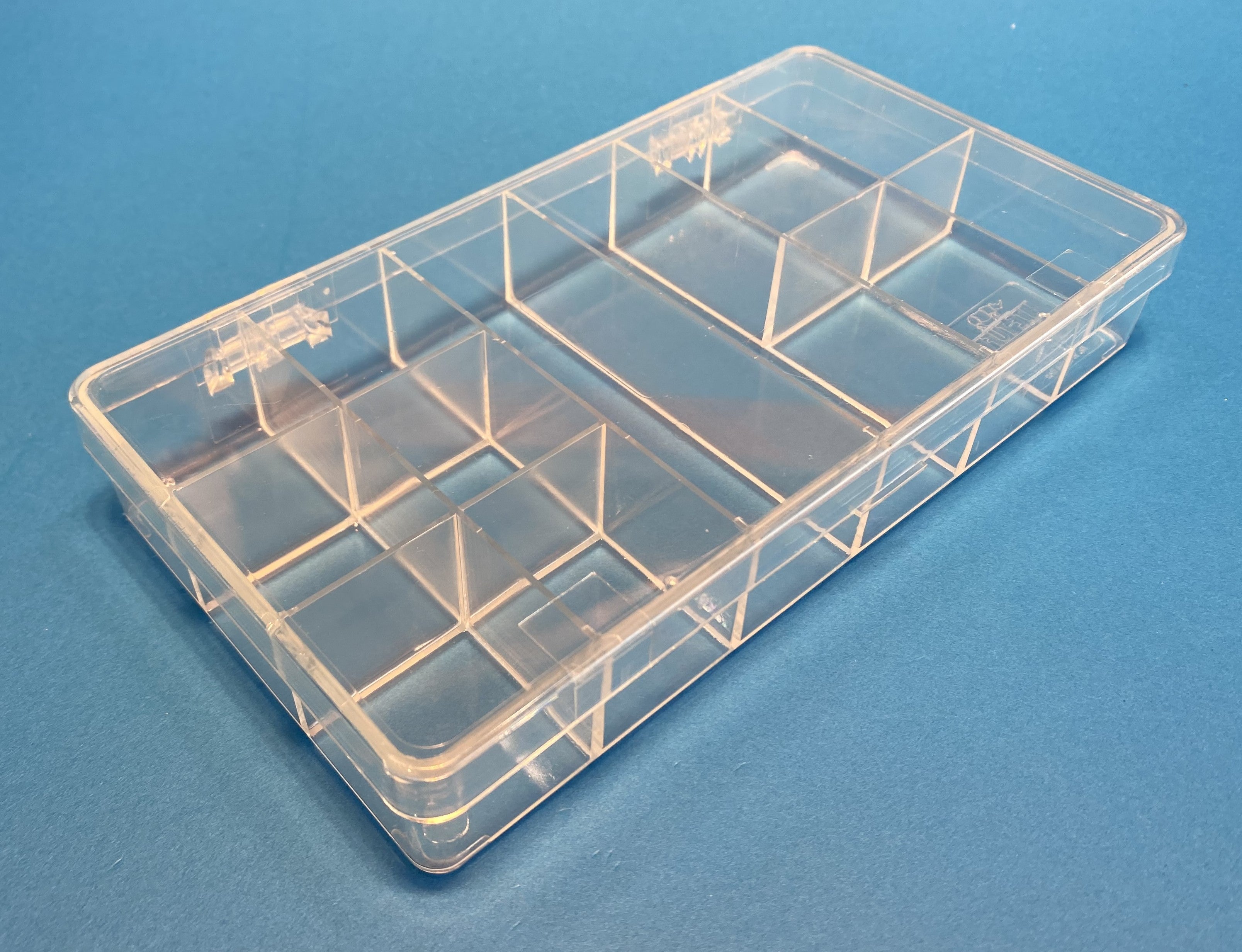 D26 Case, 12 Bays Config 2, Clear Impact-Protected Copolymer (carton of 76 ea)